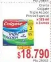 La Feria Colgate crema triple accion oferta