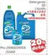 La Feria Detergente 3D Liquido oferta