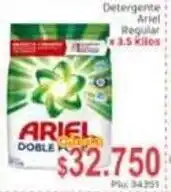 La Feria Ariel detergente regular oferta