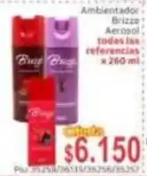 La Feria Ambientador Brizze Aerosol oferta