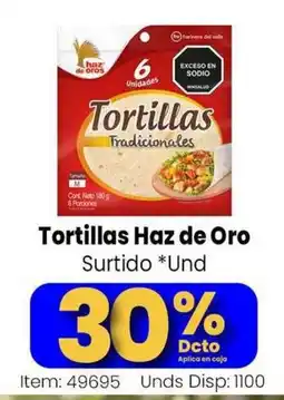 MercaTodo Tortillas Haz de Oro oferta
