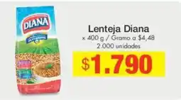 Metro Lenteja Diana oferta
