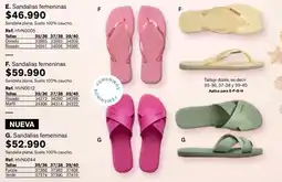 Leonisa Havaianas sandalias femeninas oferta