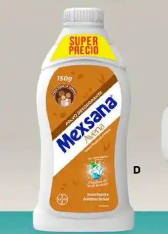 Mexsana polvo desodorante avena