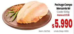 MercaTodo Pechuga Campo Mercamio Mr oferta