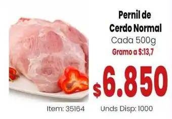 MercaTodo Pernil de Cerdo Normal oferta
