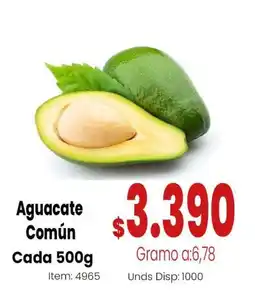 MercaTodo Aguacate Común oferta