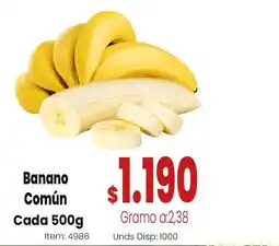 MercaTodo Banano Común oferta
