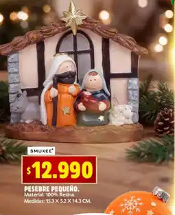 Ara Smukex pesebre pequeño oferta