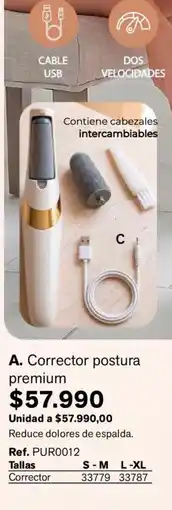 Leonisa Corrector postura premium oferta