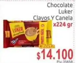 La Feria Chocolate Luker Clavos Y Canela oferta