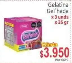 La Feria Palheta Gel'hada oferta