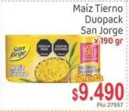 La Feria San Jorge Maiz Tierno Duopack oferta