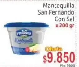 La Feria San Fernando mantequilla con sal oferta