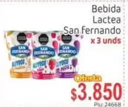 La Feria Bebida Lactea San Fernando oferta