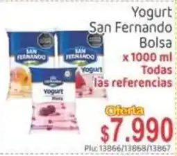 La Feria Yogurt San Fernando Bolsa oferta