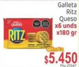 La Feria Galleta Ritz Queso oferta