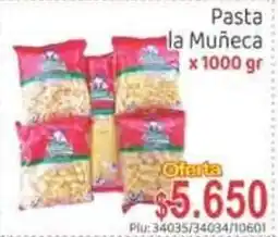La Feria Pasta la Muñeca oferta