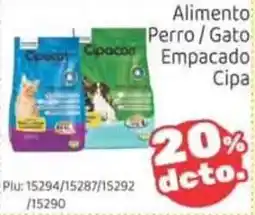 La Feria Cipacan Alimento Perro / Gato Empacado oferta