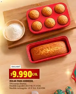 Ara Smuxee molde para hornear oferta