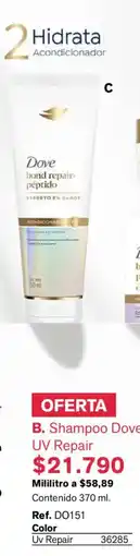 Leonisa Dove Shampoo UV Repair oferta