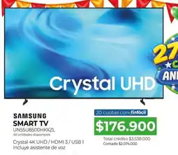 Full Hogar Samsung smart tv crystal uhd oferta