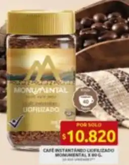 Ara Monumental café instantáneo liofilizado oferta