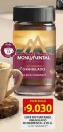 Ara Monumental café instantáneo granulado oferta