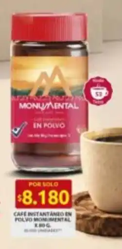 Ara Monumental café instantáneo en polvo oferta