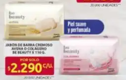 Ara be beauty jabón de barra cremoso avena o colágeno oferta