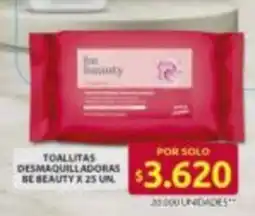 Ara Be beauty toallitas desmaquilladoras oferta