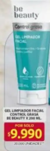 Ara Be beauty gel limpiador facial control grasa oferta