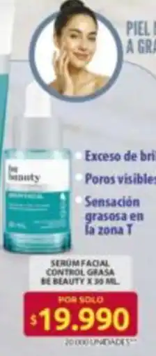 Ara Be beauty serúm facial control grasa oferta