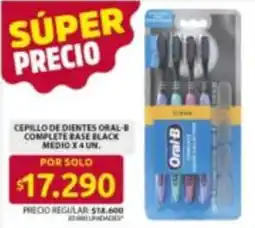 Ara Oral-B cepillo de dientes complete base black oferta