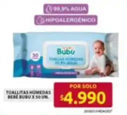 Ara Bubu toallitas humedas oferta