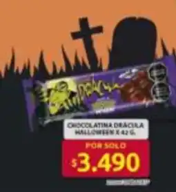 Ara Chocolatina Drácula Halloween oferta
