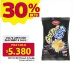 Ara Yum! golpe con todo ranchero oferta