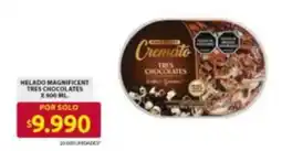 Ara Magnificent cremato tres chocolates oferta