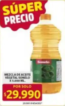 Ara Sonelo mezcla de aceite vegetal oferta