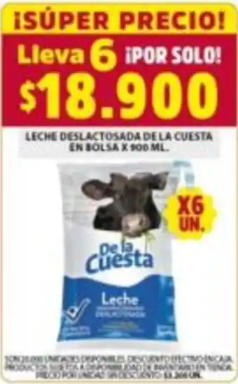De la Cuesta leche deslactosada