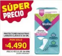 Ara Nosotras protectores largos clásico oferta