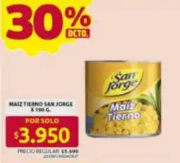 Ara San Jorge maiz tierno oferta