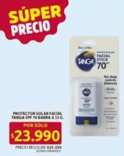 Ara Tanga protector solar facial oferta