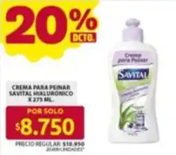 Ara Savital crema para peinar hialurónico oferta