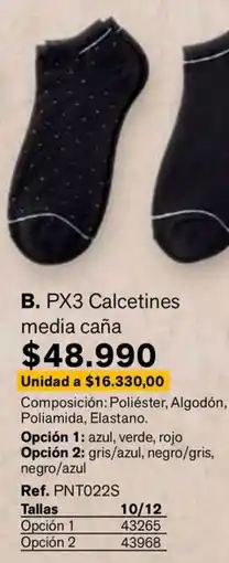 Leonisa PX3 Calcetines media caña oferta
