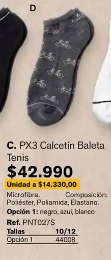 Leonisa PX3 Calcetín Baleta Tenis oferta