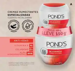 Leonisa Pond's Crema Contra Arrugas Rejuveness oferta