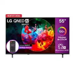 Falabella Televisor 55 Pulgadas 4k Uhd Qned Mini Led 55qned65bsa Incluye Ai Magic Remote oferta