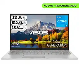 Falabella Portátil VivoBook 15 X1504VA 15.6 FHD - Intel Core i5-1334U - 12GB RAM DDR4 - SSD 512GB oferta
