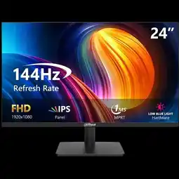 Falabella Monitor Gamer Gaming 24″ – Panel IPS 23.8″ Full HD (1920 x 1080) – 144Hz – 1ms oferta